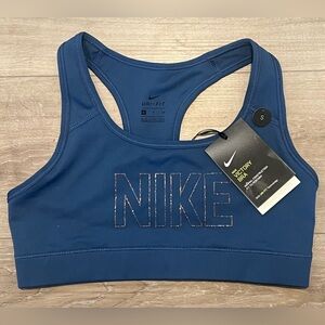 NWT Nike Women's Victory Dri-FIT Blue Sports Bra